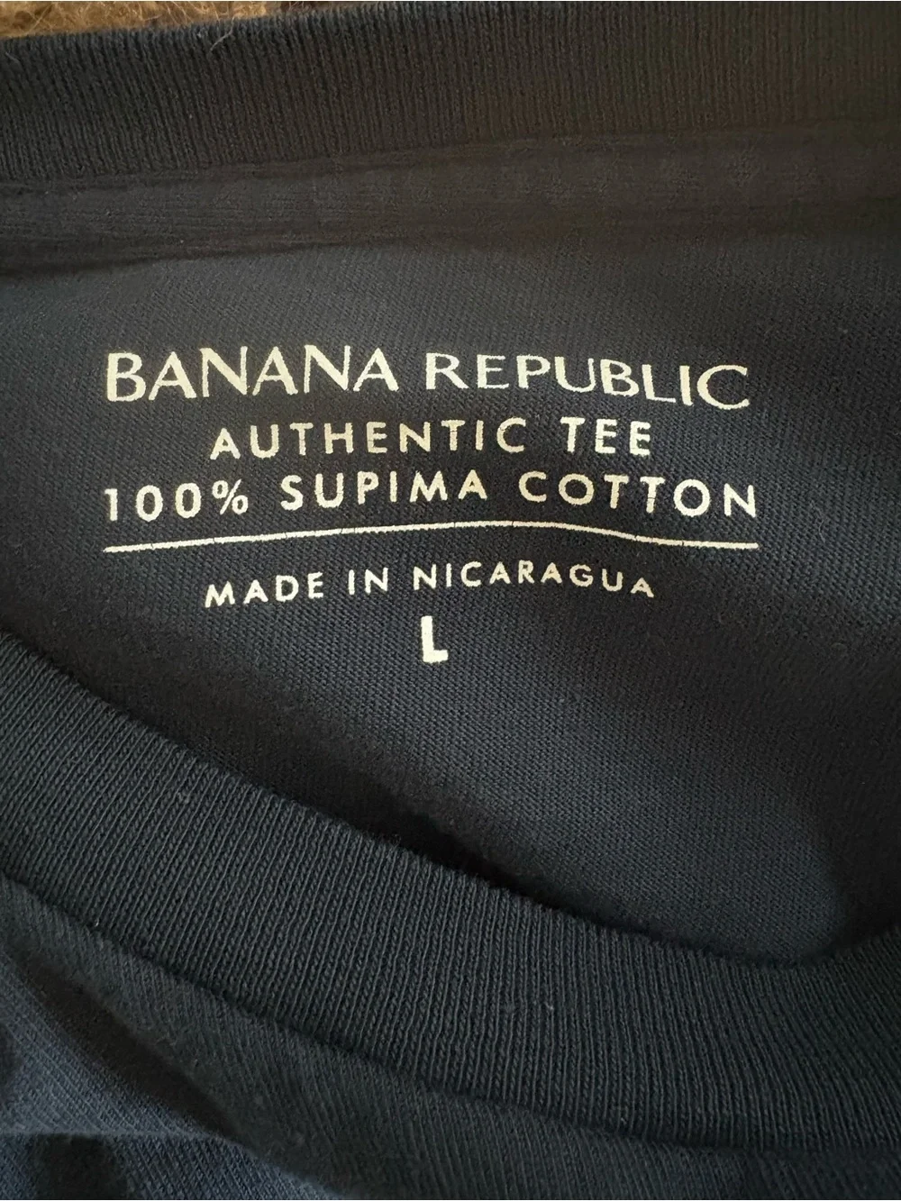 Men’s Banana Republic Authentic Tee - Navy blue